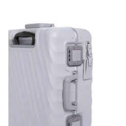Best Tumi 19 Degree Frame Contl 4 Whl C/O pearl grey texture