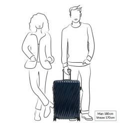 Outlet Tumi 19 Degree Short Trip Expandable 4 Wheeled Packing Case navy