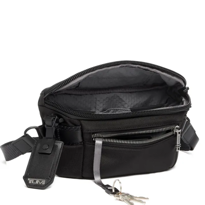 Sale Tumi Alpha Bravo Classified Waist Pack black