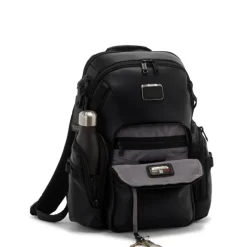 Outlet Tumi Alpha Bravo Nathan Navigation Backpack Leather black