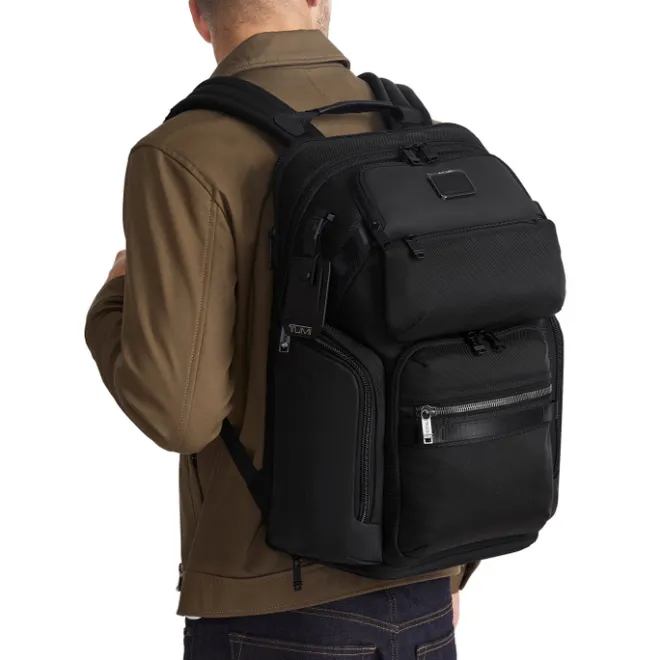 Hot Tumi Alpha Bravo Nomadic Backpack black