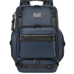 Best Tumi Alpha Bravo Renegade Backpack navy coated