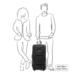Hot Tumi Alpha Bravo Wheeled Duffel Exp P/C black