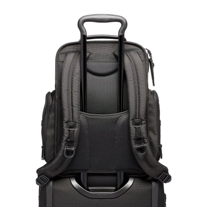 New Tumi Alpha Brief Pack Backpack black