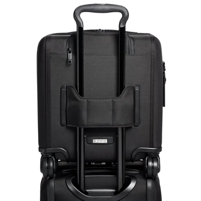 Discount Tumi Alpha Compact 4 Wheel Brief black