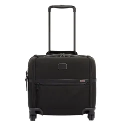 Best Tumi Alpha Compact 4 Wheel Brief black II