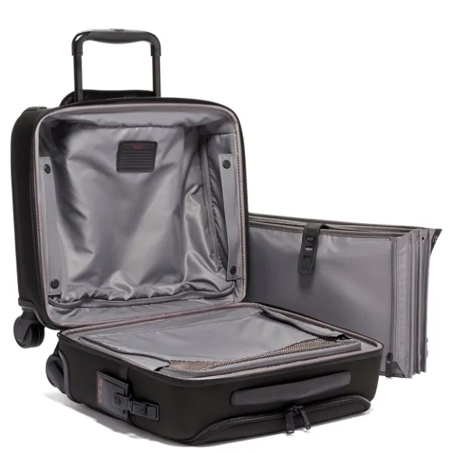 Best Tumi Alpha Compact 4 Wheel Brief black II