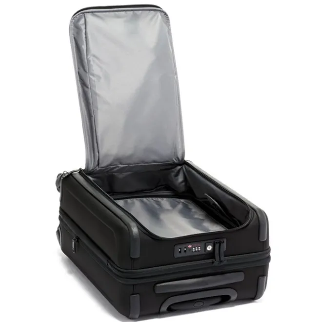 Best Tumi Alpha Continental Dual Access 4 Wheeled Carry-On black