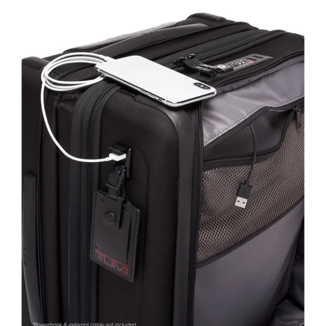Best Tumi Alpha Continental Dual Access 4 Wheeled Carry-On black