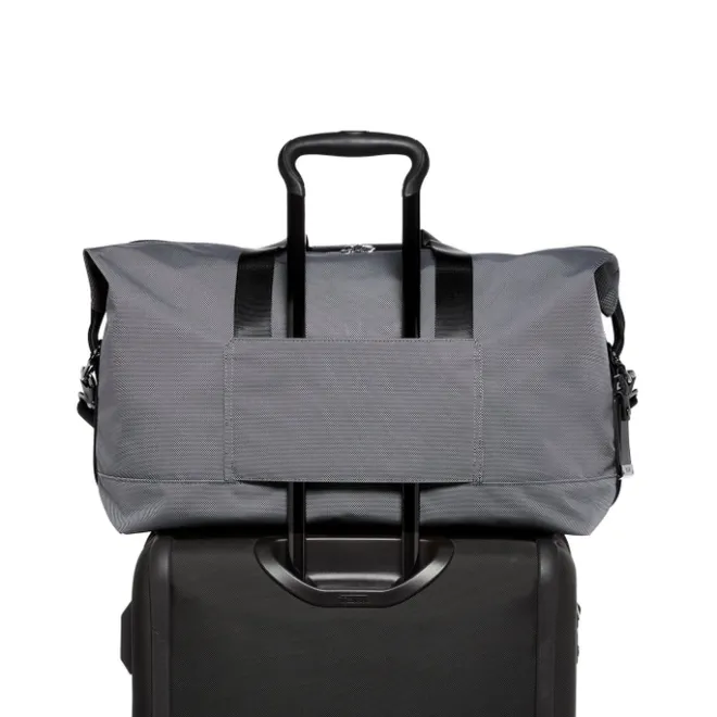 Clearance Tumi Alpha Double Expansion Satchel meteor grey