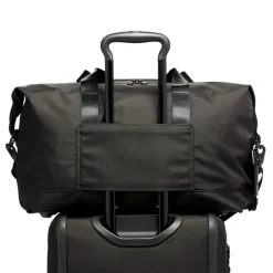 Clearance Tumi Alpha Double Expansion Satchel black