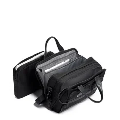 Clearance Tumi Alpha Expandable Organizer Laptop Brief black