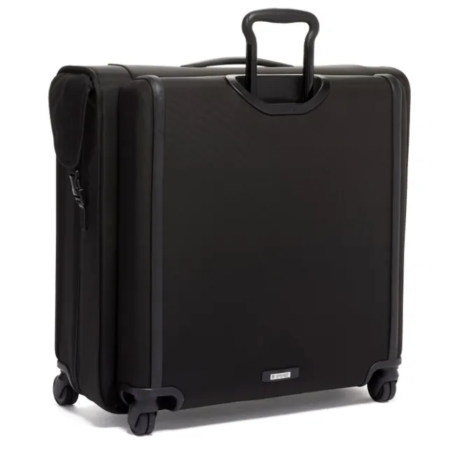 Best Tumi Alpha Extended Trip 4 Wheel Garment Bag black