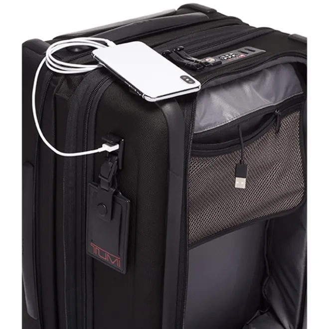 New Tumi Alpha International Dual Access Carry-On black