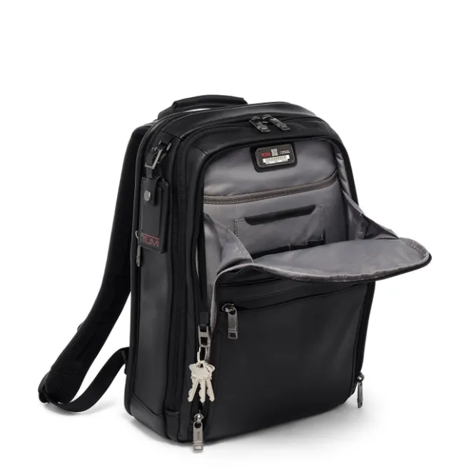 New Tumi Alpha Slim Backpack 150196 black