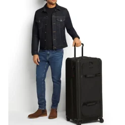 Sale Tumi Alpha Tall 4 Wheel Duffel black