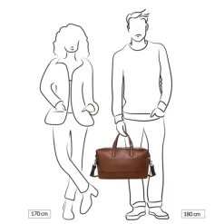 Outlet Tumi Harrison Nelson Duffel cognac