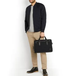 Best Tumi Harrison Sycamore Slim Brief dark charcoal
