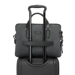 Best Tumi Harrison Sycamore Slim Brief dark charcoal