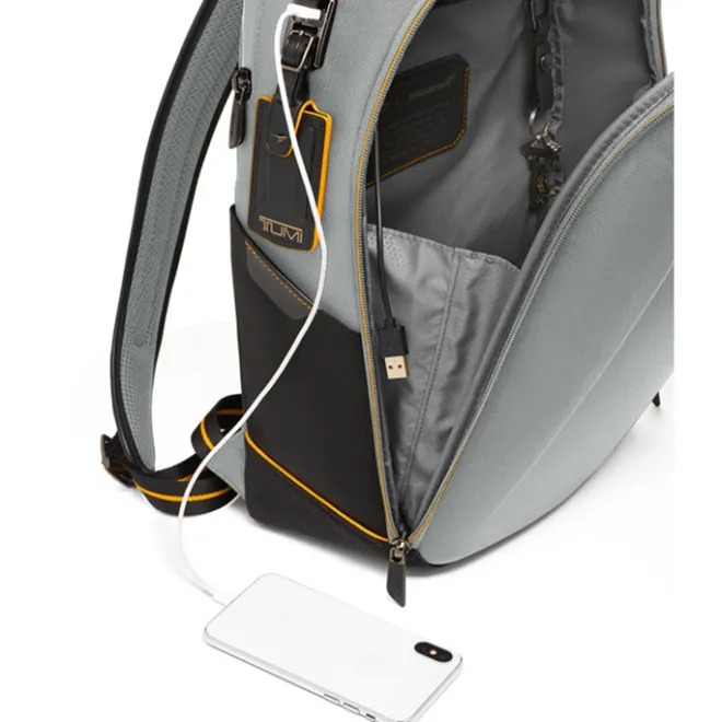 Hot Tumi Mclaren Velocity Backpack super grey