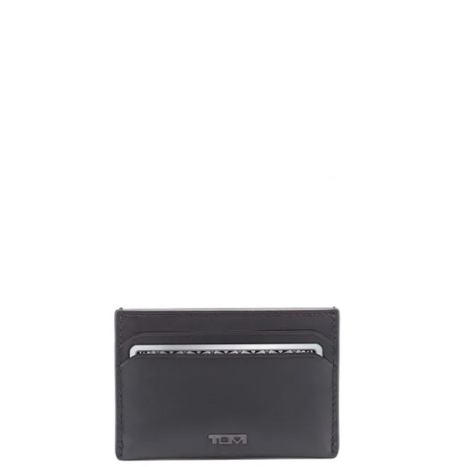 Outlet Tumi Nassau SLG Slim Card Case black smooth