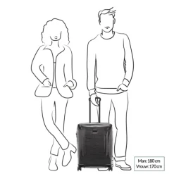 Clearance Tumi Tegra Lite Travel Continental Expandable CarryOn black/graphite