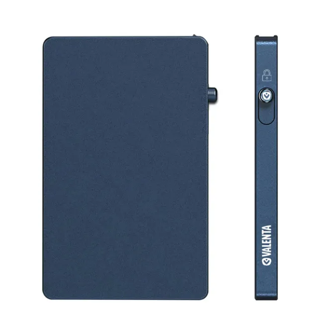 Outlet Valenta Cardprotector Aluminium Magsafe blue titanium