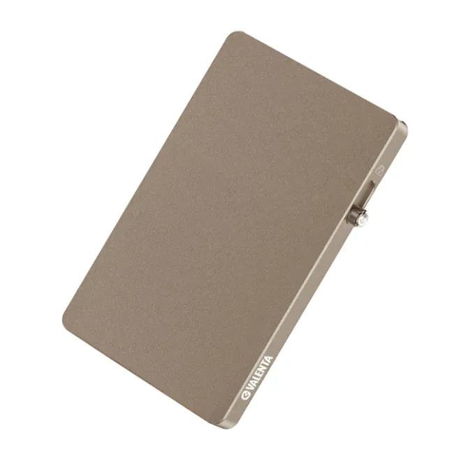 Best Valenta Cardprotector Aluminium Magsafe natural titanium