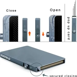 Sale Valenta Cardprotector Aluminium Magsafe grey