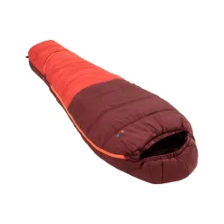 New Vaude Alpi Kids Sleepingbag Adjust 400 II SYN Zip Left dark cherry