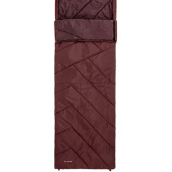 Best Vaude Navajo Sleepingbag 100 II SYN Zip Left dark cherry