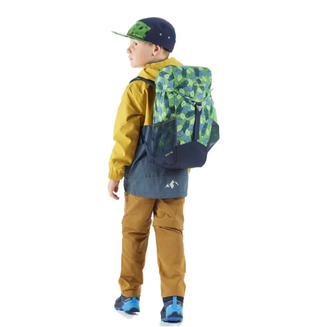 Hot Vaude Puck 14 Kinderrugzak parrot green/eclipse