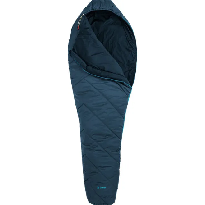 Discount Vaude Sioux Sleepingbag 100 II SYN Zip Right baltic sea