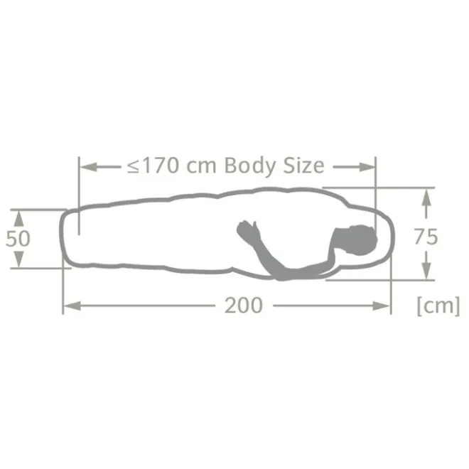 Discount Vaude Sioux Sleepingbag 800 S II SYN Zip Left baltic sea