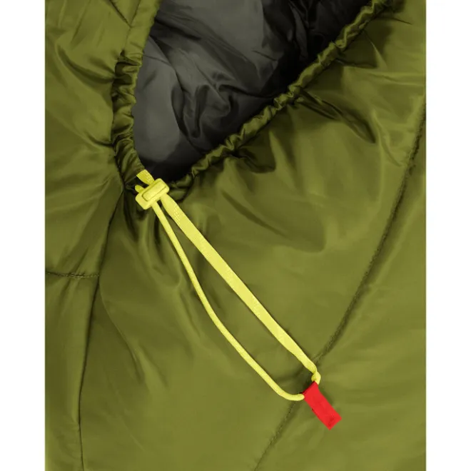 Clearance Vaude Sioux Sleepingbag 800 II SYN Zip Right avocado