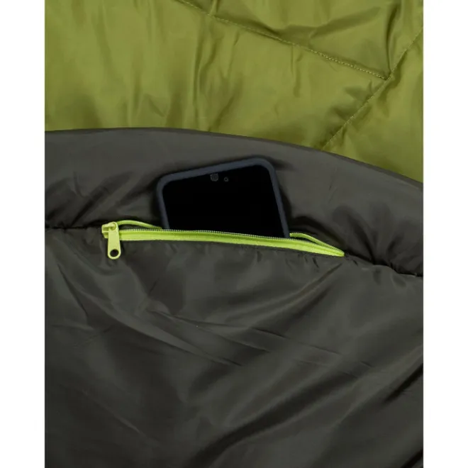 Outlet Vaude Sioux Sleepingbag 100 II SYN Zip Right avocado