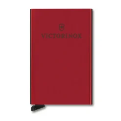 New Victorinox Altius Secrid Leather Card Wallet red