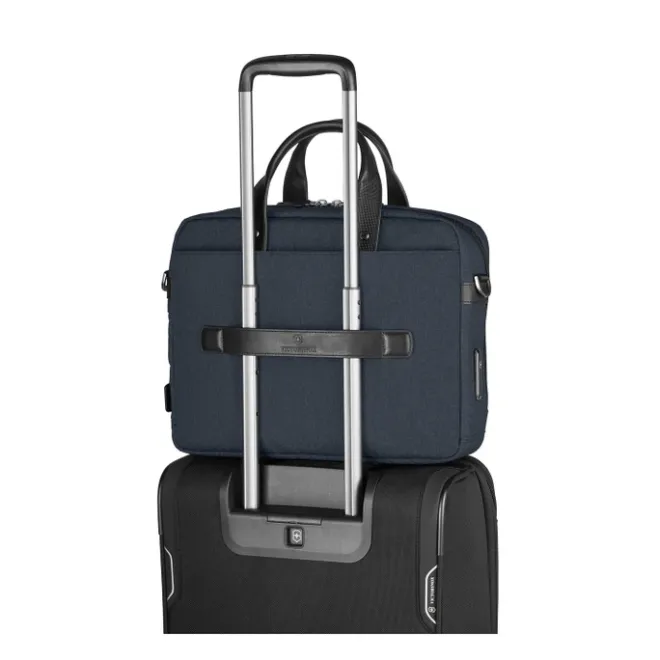Online Victorinox Architecture Urban2 Briefcase melange blue/black