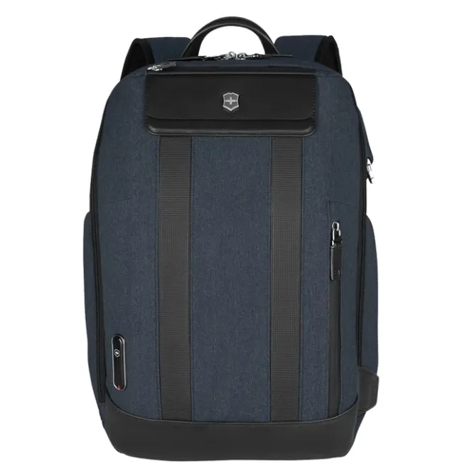 Outlet Victorinox Architecture Urban2 City Backpack melange blue/black