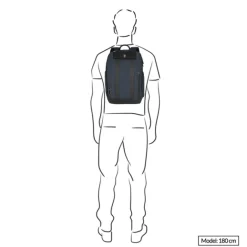 Outlet Victorinox Architecture Urban2 City Backpack melange blue/black