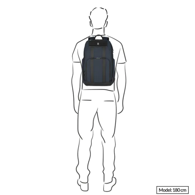 Discount Victorinox Architecture Urban2 Deluxe Backpack melange blue/black