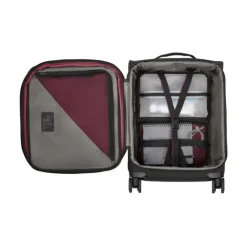 New Victorinox Crosslight Global Softside Carry-On black