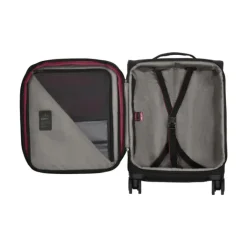 New Victorinox Crosslight Global Softside Carry-On black