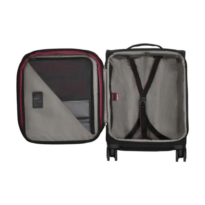 New Victorinox Crosslight Global Softside Carry-On black