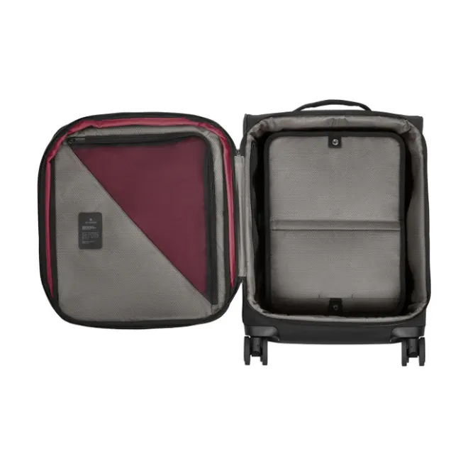 New Victorinox Crosslight Global Softside Carry-On black