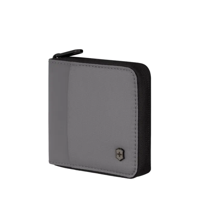 Outlet Victorinox Travel Essentials Zip-Around Wallet frost grey