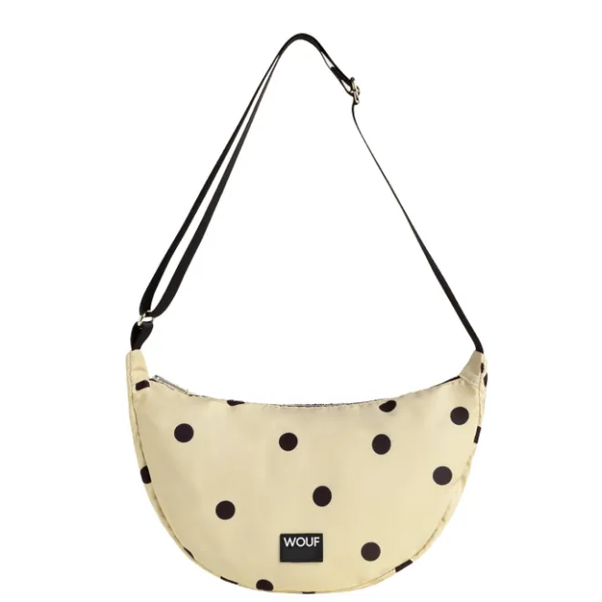 Hot Wouf Deauville Half Moon Crossbody Bag multi