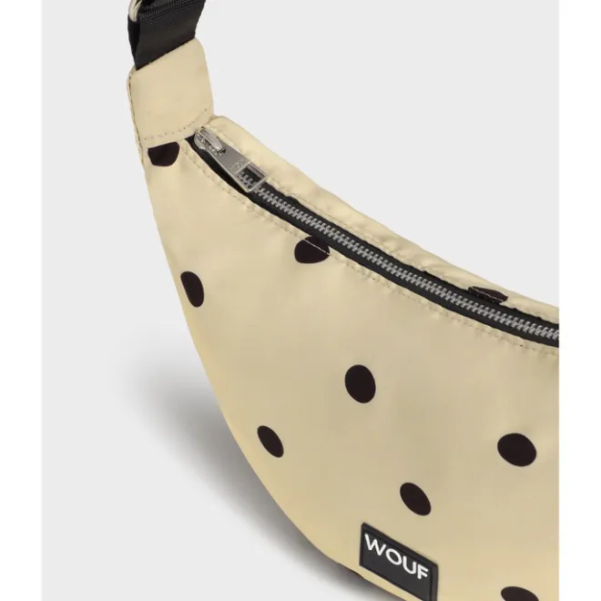 Hot Wouf Deauville Half Moon Crossbody Bag multi