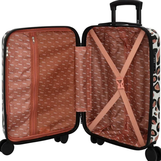 Discount Zebra Trends Zebra Travel Cabin Trolley leopard