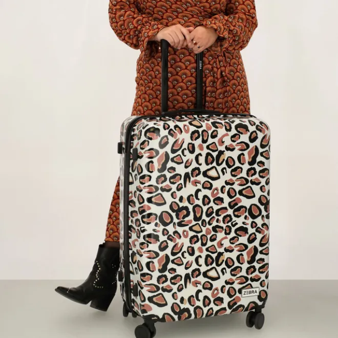 Hot Zebra Trends Zebra Travel Trolley L leopard